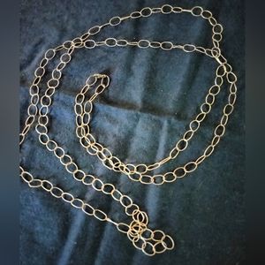54"  14K Gold Plated Necklace